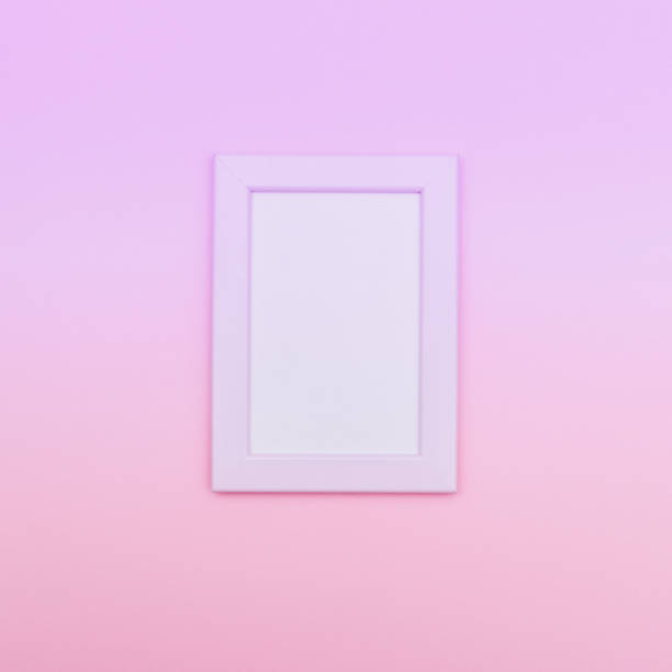 istock photo frame with space for text on purple and pink gradient 909993968