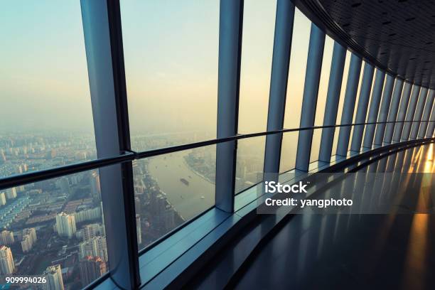 The Highrise Viewing Platform Stock Photo - Download Image Now - Asia, Blue, Briefcase