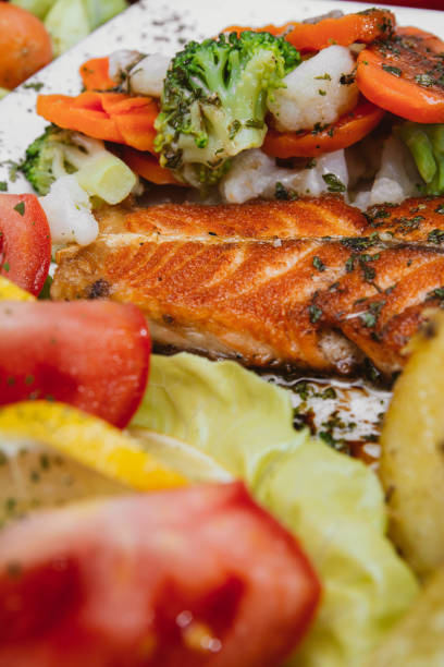 istock Delicious Salmon Steak 909994282