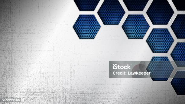 Abstract Metal Texture As A Background Stock Illustration - Download Image Now - Backgrounds, Industry, Metal