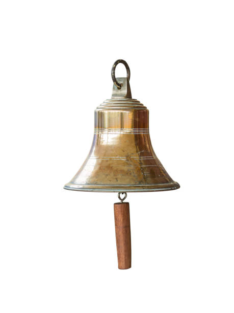 istock Isolated bell on white background with clipping path included. 910005410