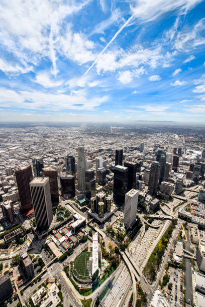 istock Los Angeles from the air 910005676
