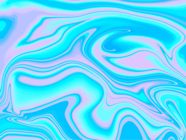 istock Holographic abstract background in pastel, neon color . Vector illustration for poster, brochure, invitation, cover book, catalog. 910009504
