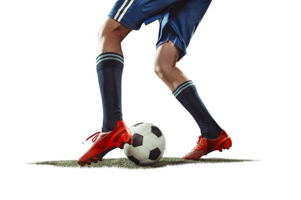 istock one caucasian soccer player man isolated on white background 910011042