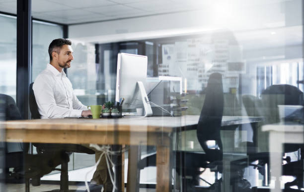 istock His office is where success happens 910022388
