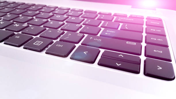 istock close up on the alphabate on the laptop/computer keyboard 910031214