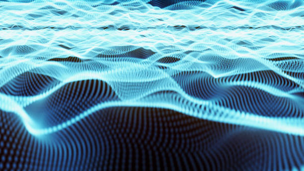 istock 4k resolution Futuristic Style of abstract Wave Background,technology background 910032110
