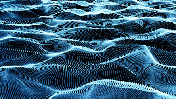 istock 4k resolution Futuristic Style of abstract Wave Background,technology background 910032718