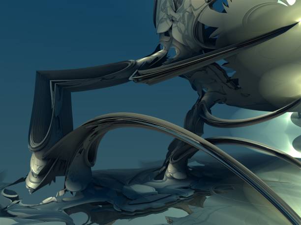 istock futuristic digital 3d art fractal illustration 910049838
