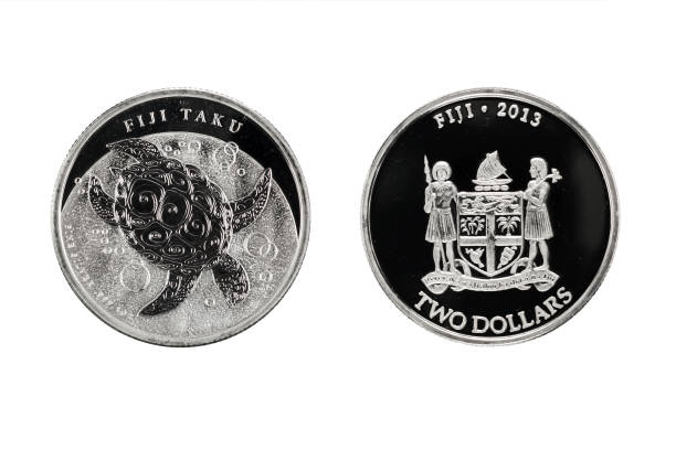 istock Fuji Taku silver coin 910066074