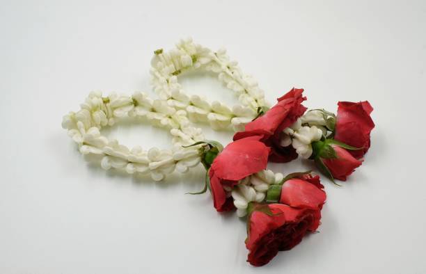 istock thai flower garlands on white background 910066244