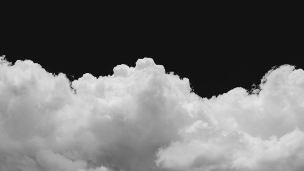 istock Close-up white cumulus cloud with blue sky for nature background 910069114