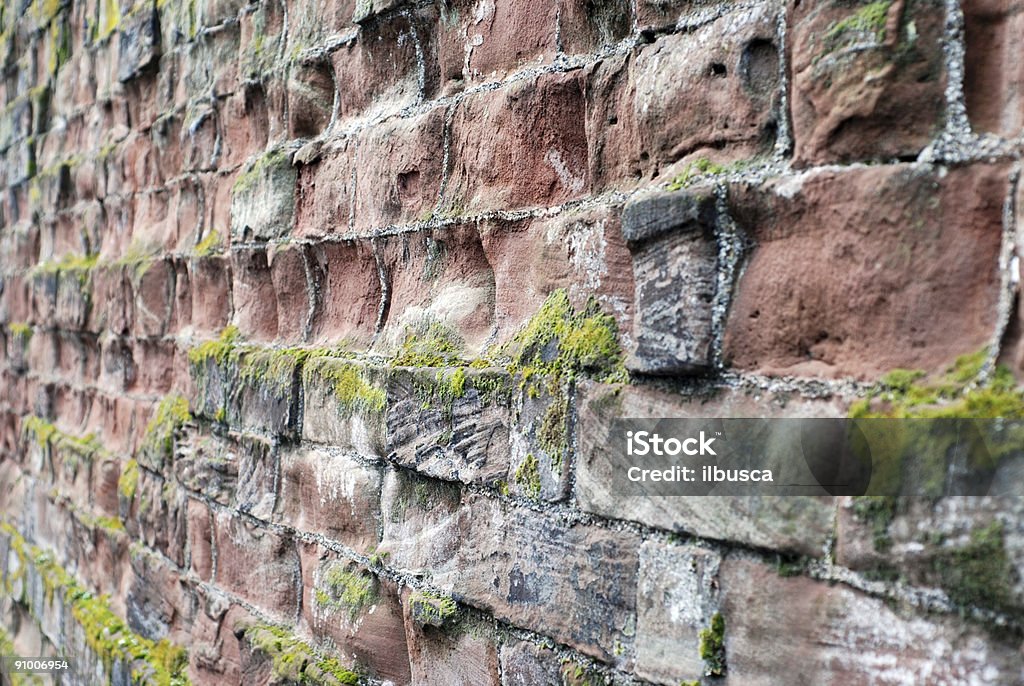 영국 늙음 로마 벽 Chester - 로열티 프리 0명 스톡 사진