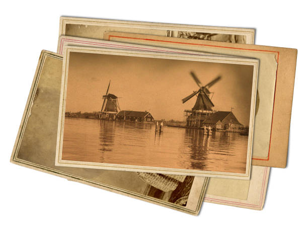 istock Old Amsterdam Photo. Isolated on White Background. 910069916