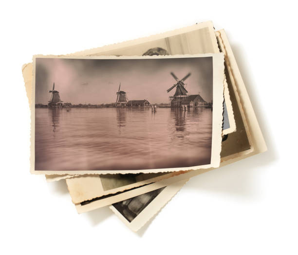istock Old Amsterdam Photo. Isolated on White Background. 910070106