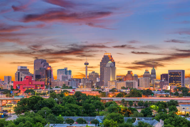 de san antonio, texas, usa - sur fotografías e imágenes de stock