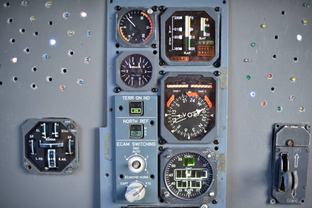 조종석 계측판 - cockpit helicopter aerospace industry dashboard 뉴스 사진 이미지