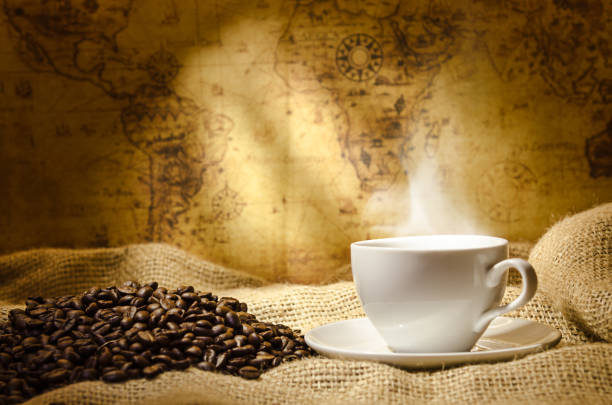 istock Close-Up Of Coffee Cup On Table 910106312
