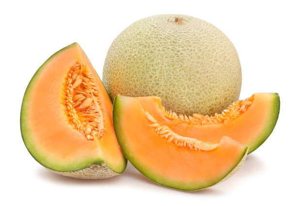 melon cantaloup - melon photos et images de collection