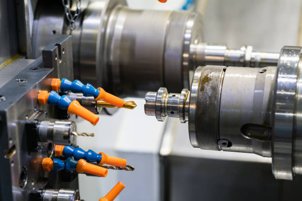 istock machining automotive part by cnc turning machine 910128158