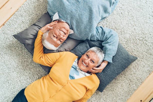 Lovely senior couple