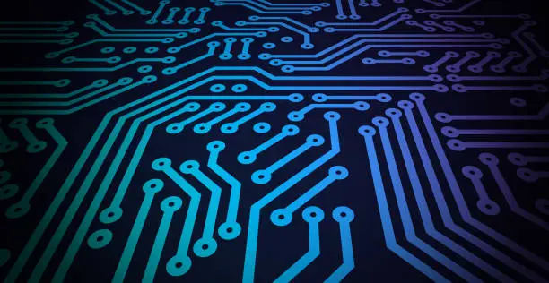 Vector illustration of Circuit Board