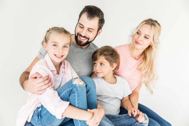 istock happy young family 910143984
