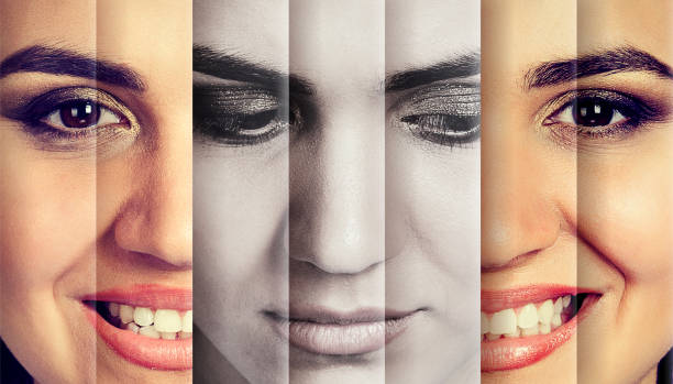 istock Woman hiding real emotion looking happy 910151626