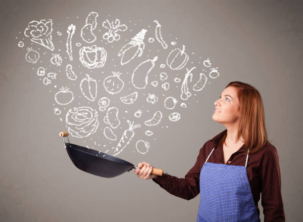 istock Woman cooking vegetables 910152030