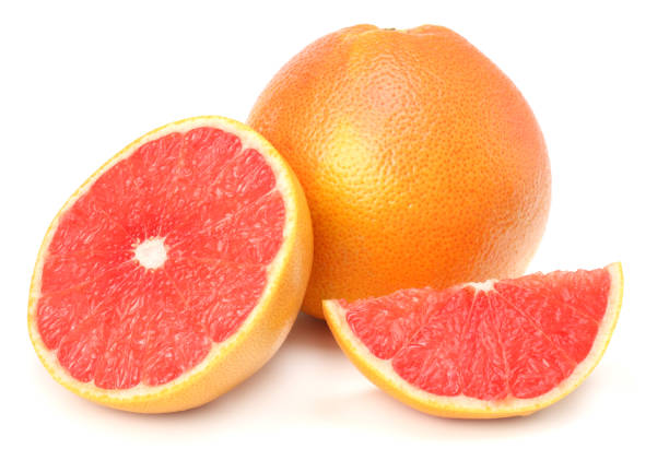 istock healthy food. grapefruit isolated on white background 910156462
