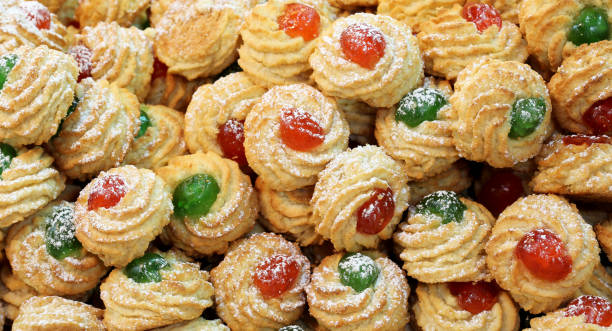 istock pastries made with sweet almonds with candied fruit and cherries 910159440