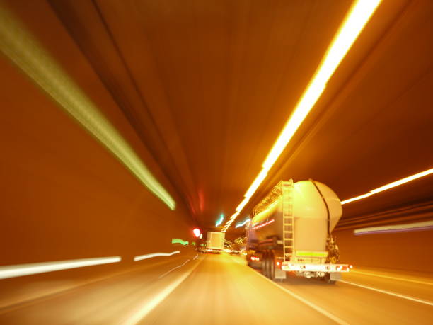 istock lights of traffic in a tunnel 910178170