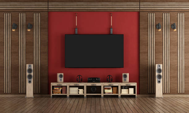 istock Home cinema in classic style 910196332