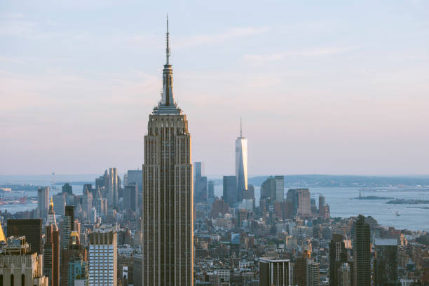 istock Empire State Building and Freedom Tower, NY 910197278