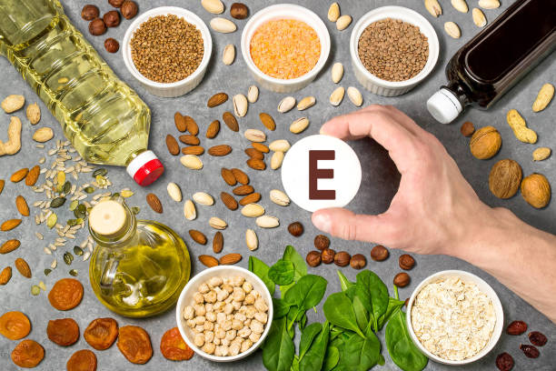 istock Food rich in vitamin E 910197476