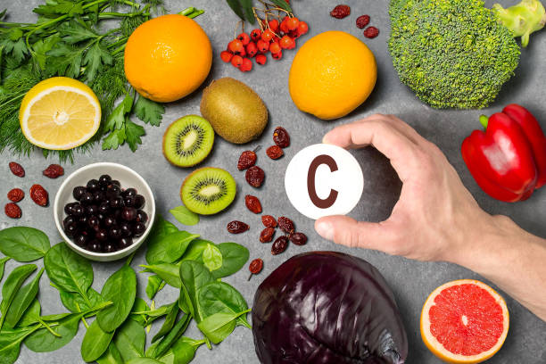 istock Food rich in vitamin C 910197652