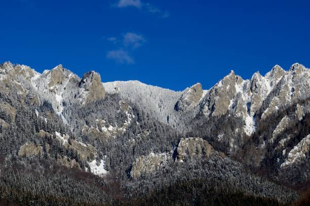istock Ciucas mountains in winter season 910200830