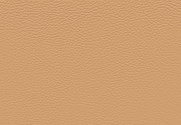 istock Close Up Background of Beige Leather Texture 910207518