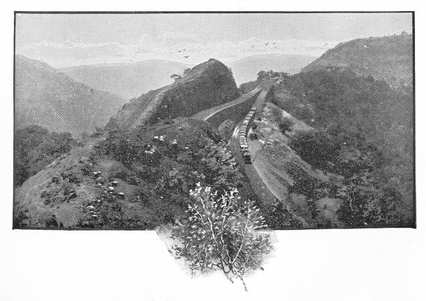 istock The Darjeeling Himalayan Railway in India, India - British Era 910214226