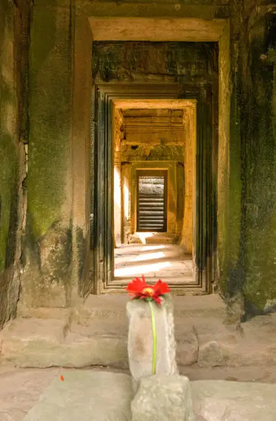 Prasat Bayon Khmer temple, Angkor Thom, Siem reap, Cambodia