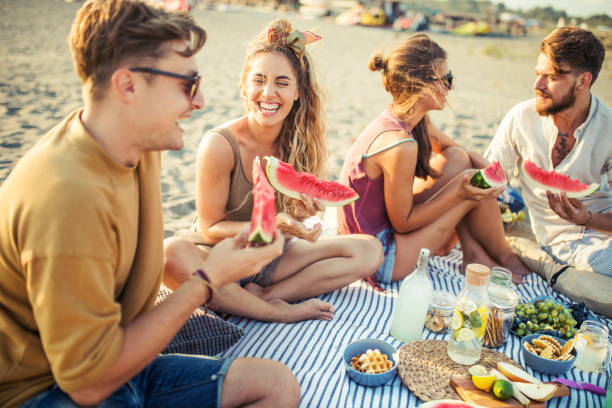 istock Wherever are friends there is a party 910218218
