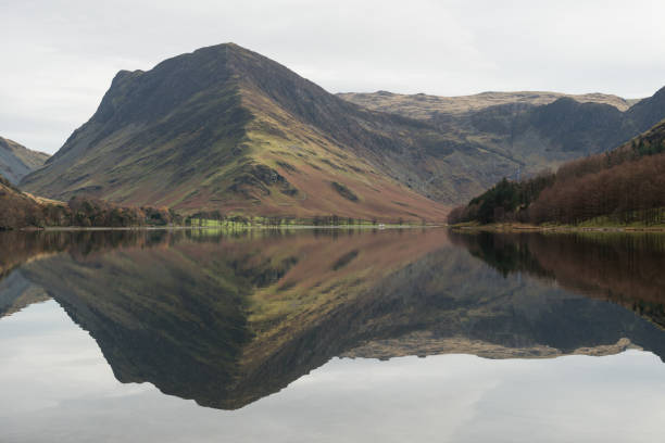 istock Lake reflection in Lake District, UK 910219246