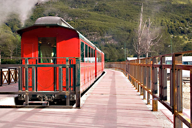 19th August 2022, County Louth,  Ireland. Mini train at the Skypark ariel adventure park in Carlingford, County Louth.