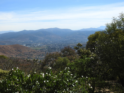 Panoramic view of Oaxaca city