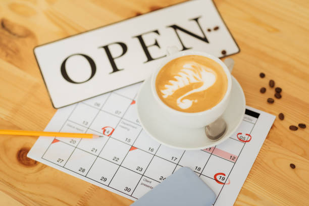 istock Cup of natural fresh coffee lying and exhausting on the table 910229472