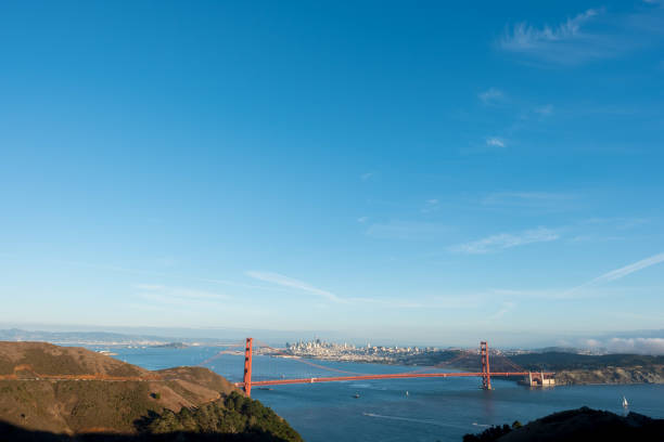 golden gate bride a san francisco california - golden gate bridge bridge large san francisco county foto e immagini stock