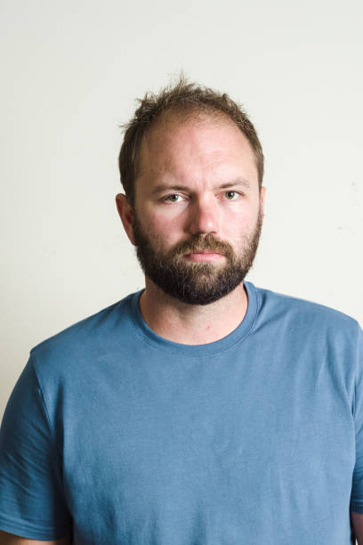 istock Bearded Man Headshot Portrait 910245140
