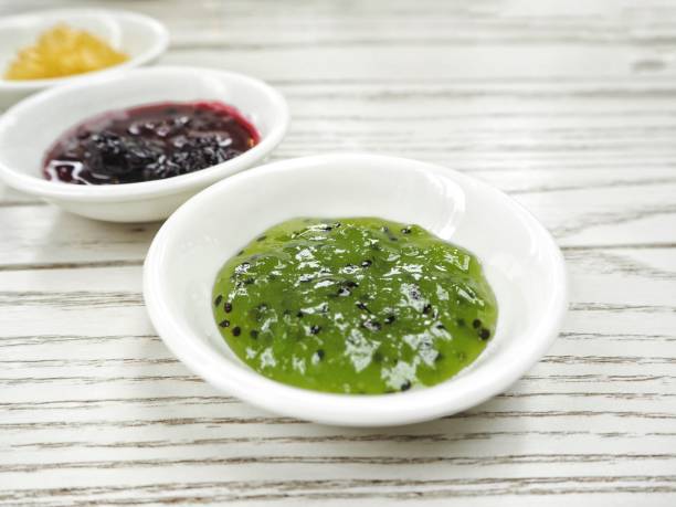 Kiwi and berry jam