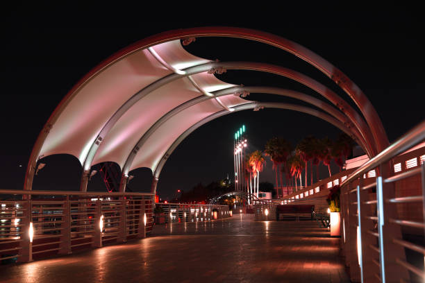 istock Long exposure image of the Tampa Riverwalk 910252406