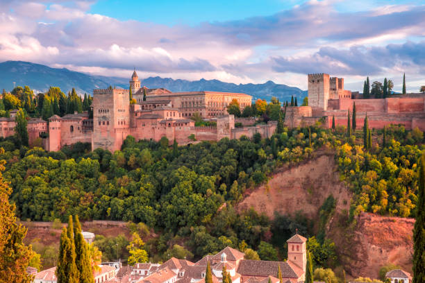 istock Alhambra at sunset in Granada, Andalusia, Spain 910265932